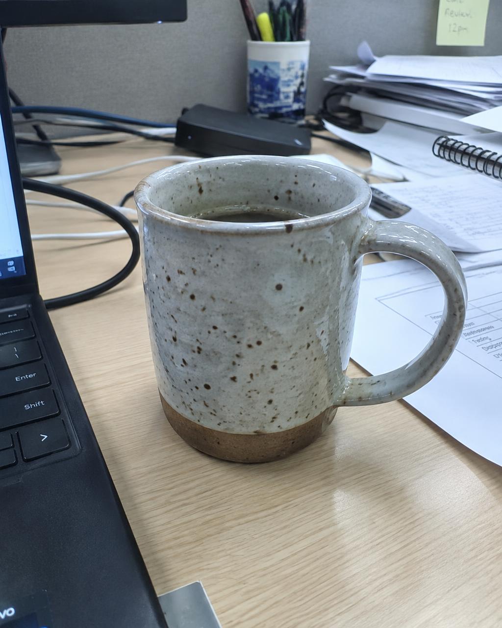 Ceramic mug — before